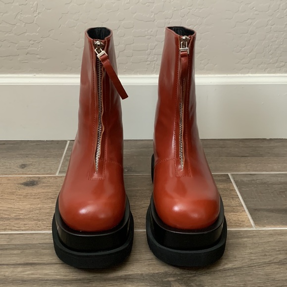 New Jeffrey Campbell Dozed Platform Chunky Boots Size 7.5 - Picture 3 of 10